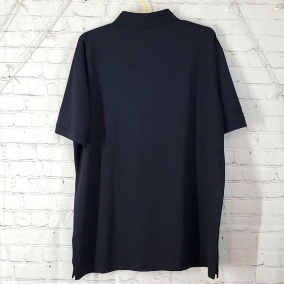Callaway Opti Dri Black Polo Collared Short Sleeve Golf Shirt Mens Size Large - Picture 12 of 17